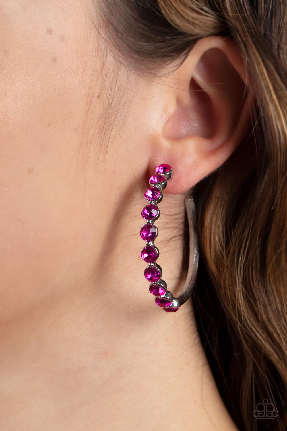 Paparazzi ♥ Photo Finish - Pink ♥  Earrings