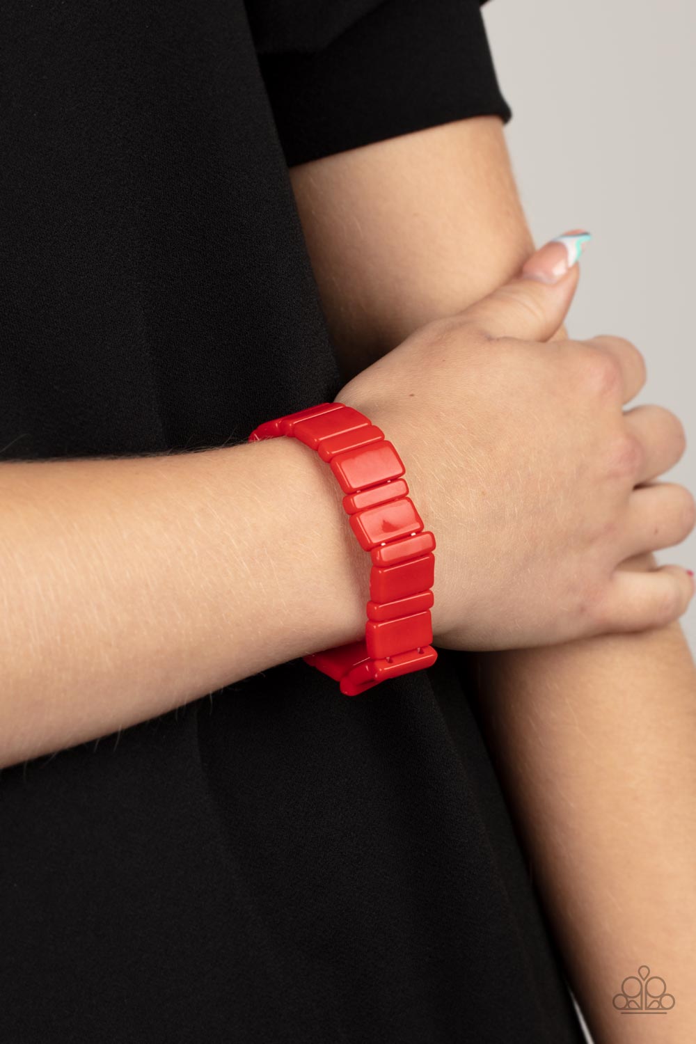 Paparazzi ♥ In Plain SIGHTSEER - Red ♥  Bracelet
