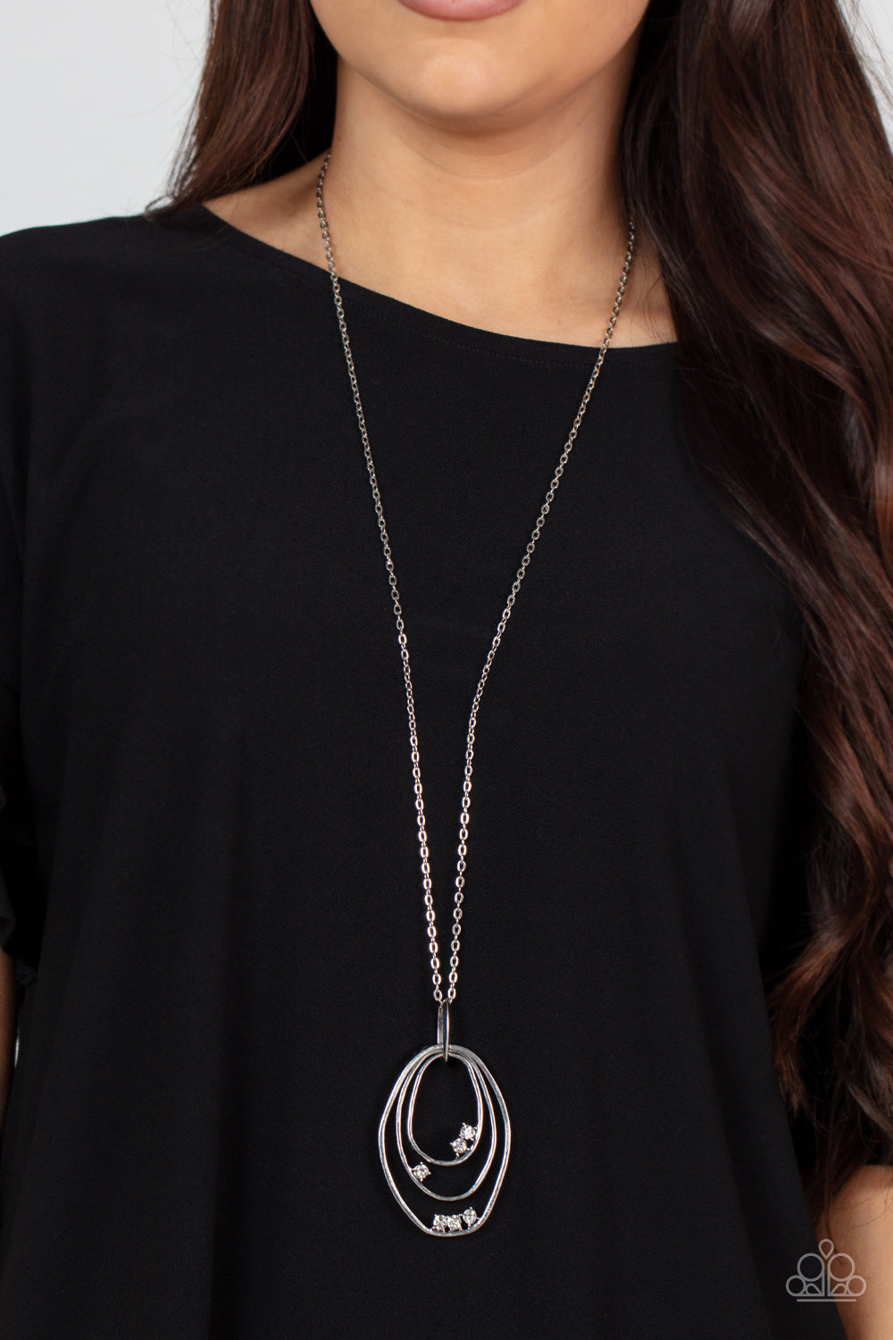 Paparazzi ♥ Industrial Infusion - White ♥  Necklace