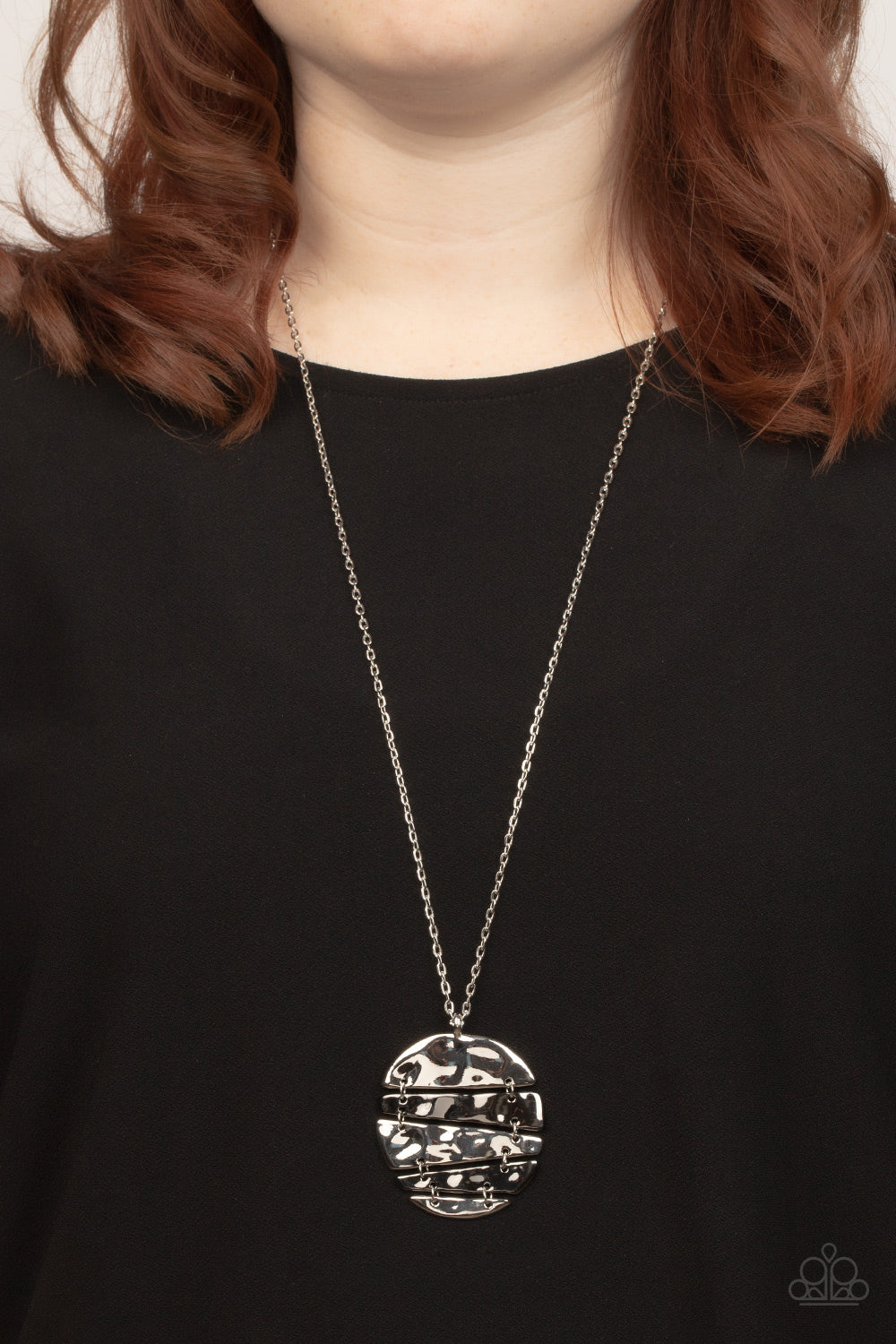 Paparazzi ♥ Shattered Sunset - Silver ♥  Necklace