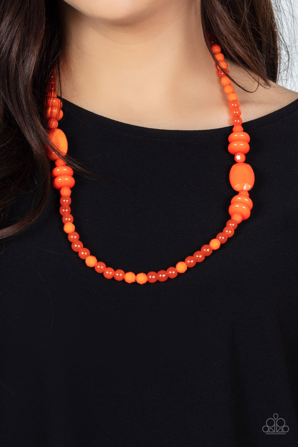 Paparazzi ♥ Tropical Tourist - Orange ♥  Necklace
