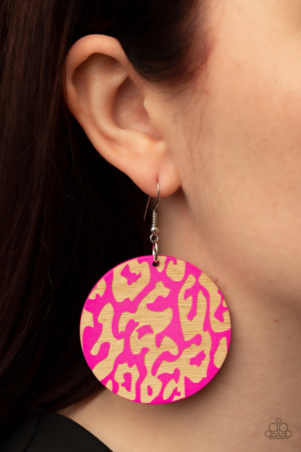 Paparazzi ♥ Catwalk Safari - Pink ♥  Earrings