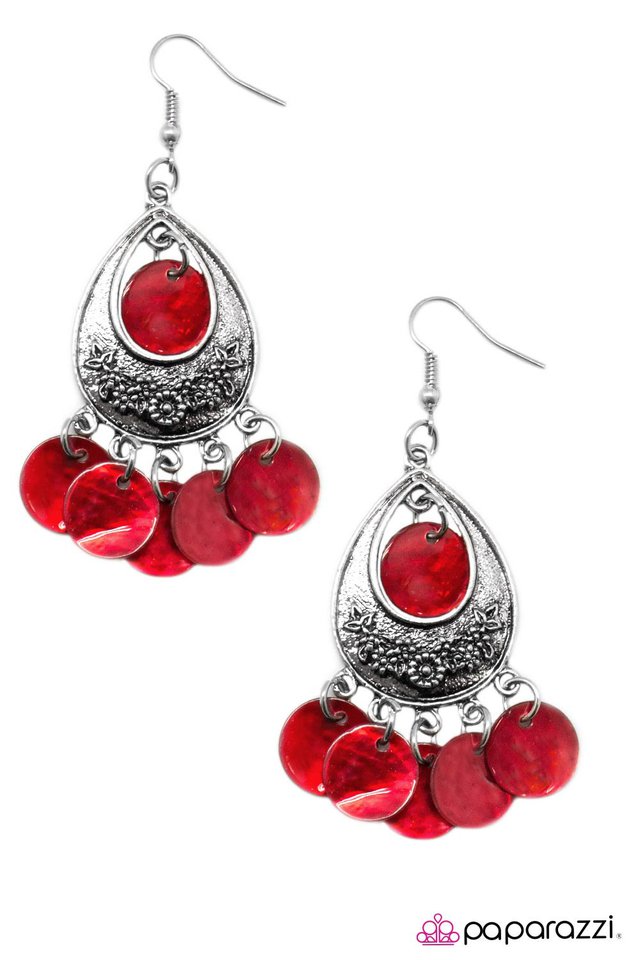 Paparazzi ♥ Truth Be Told - Red ♥ Earrings