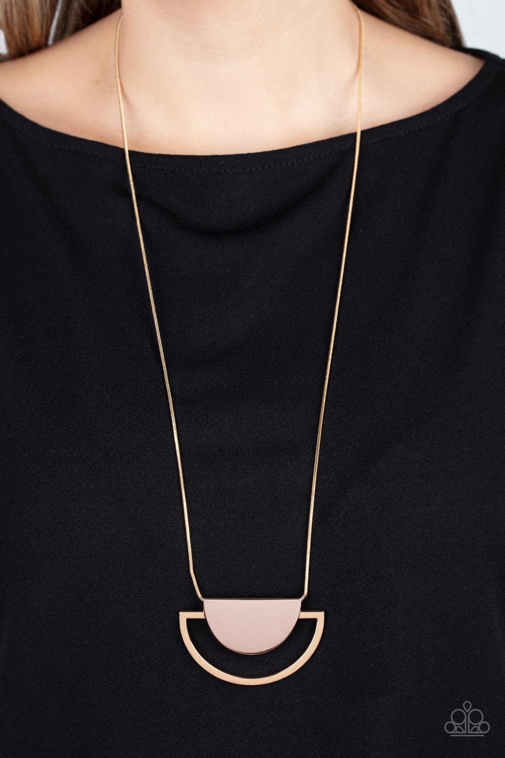 Paparazzi ♥ Lunar Phases - Gold ♥  Necklace