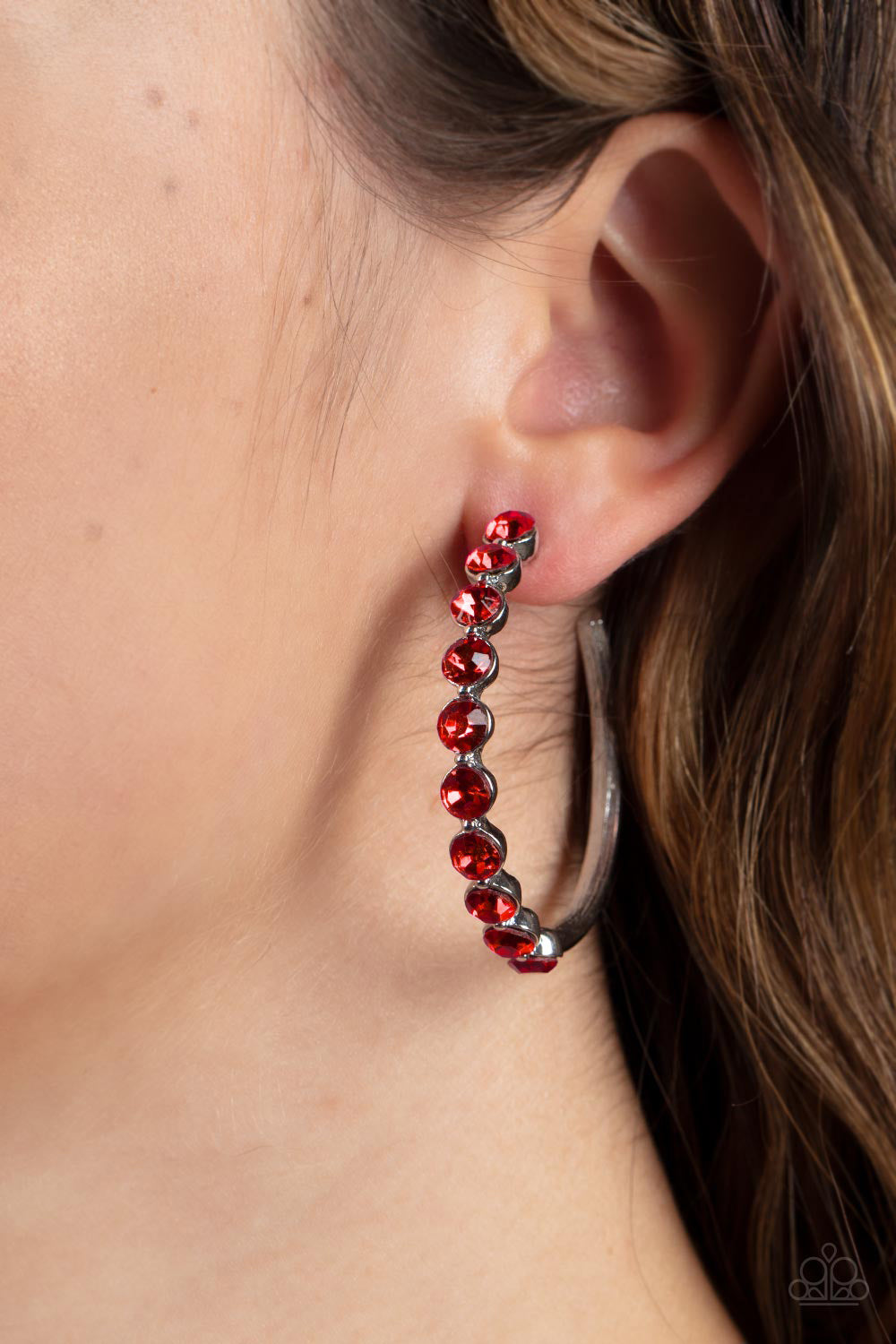Paparazzi ♥ Photo Finish - Red ♥  Earrings