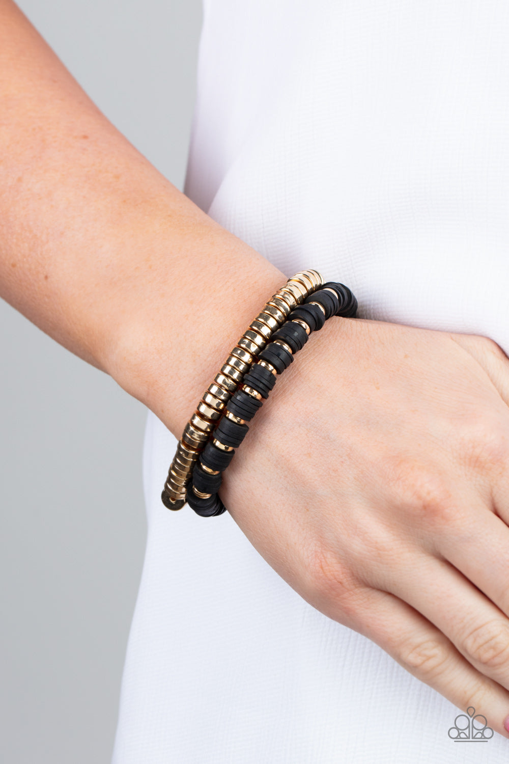 Paparazzi ♥ Catalina Marina - Black ♥  Bracelet