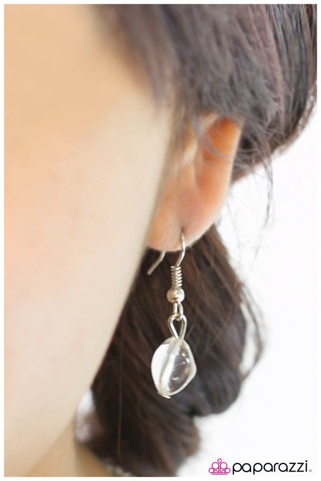 Paparazzi ♥ You Are My Sunshine - White ♥ Necklace