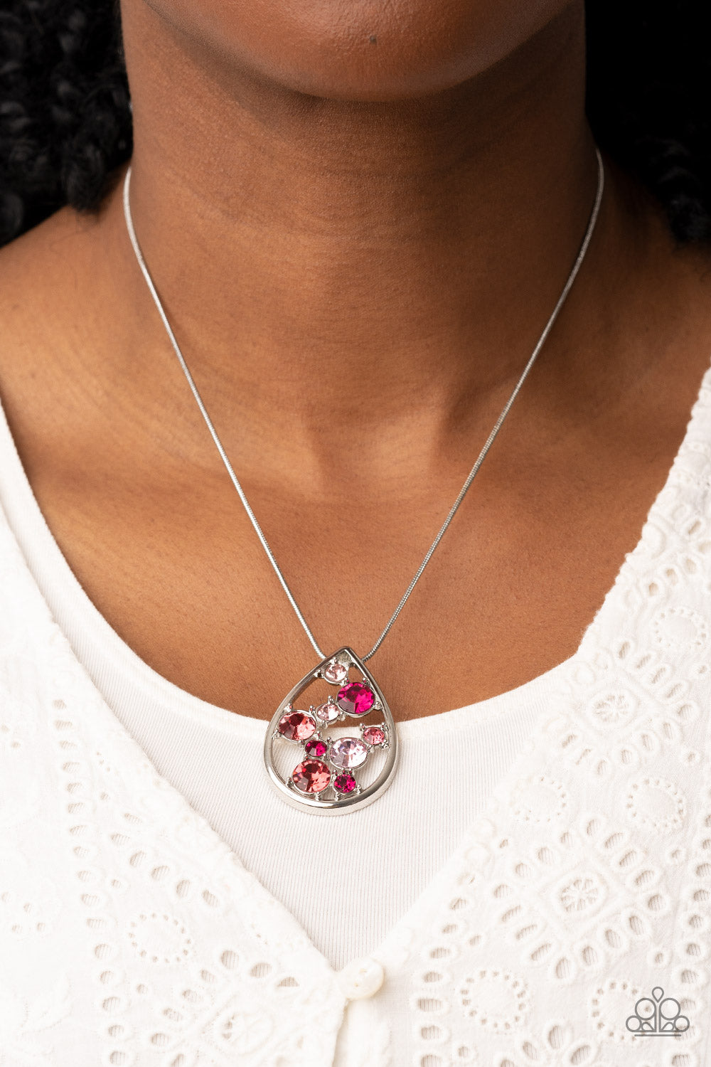 Paparazzi ♥ Seasonal Sophistication - Pink ♥  Necklace
