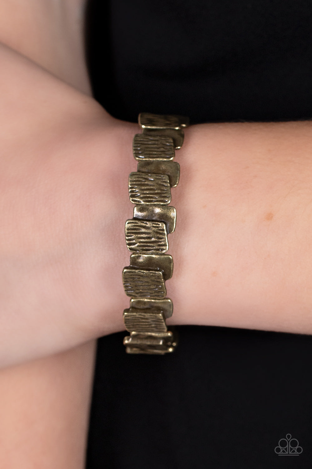 Paparazzi ♥ Urban Stackyard - Brass ♥  Bracelet