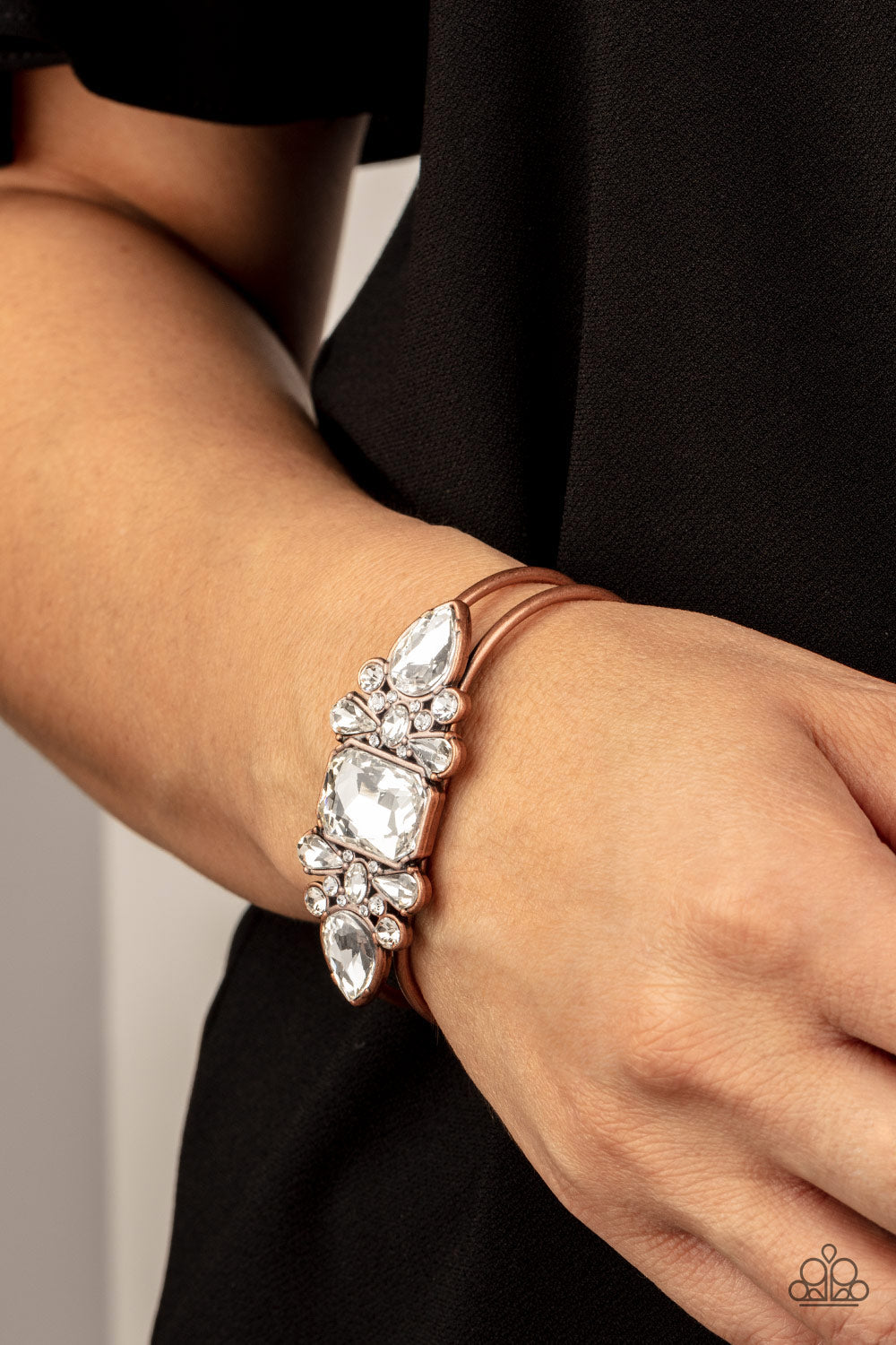 Paparazzi ♥ Call Me Old-Fashioned - Copper ♥  Bracelet