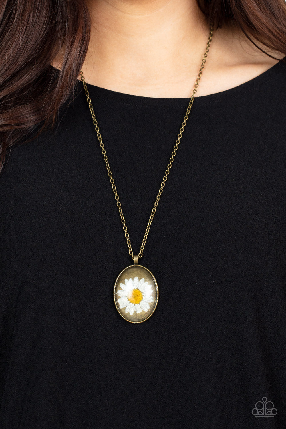 Paparazzi ♥ Prairie Passion - Brass ♥  Necklace