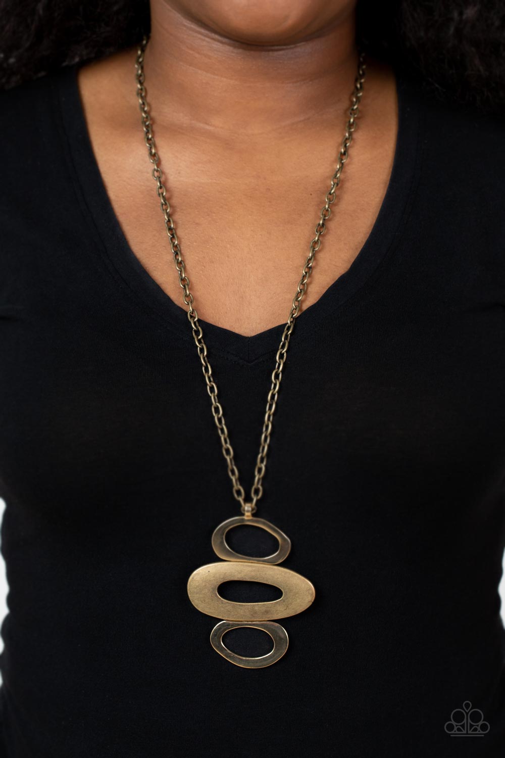 Paparazzi ♥ Rare Relic - Brass ♥  Necklace