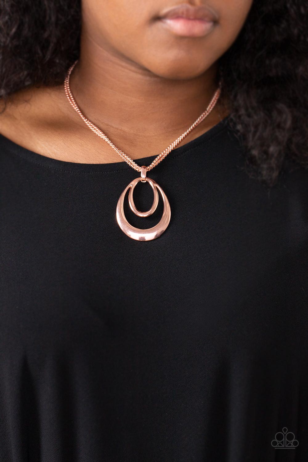 Paparazzi ♥ Suburban Storm - Copper ♥  Necklace