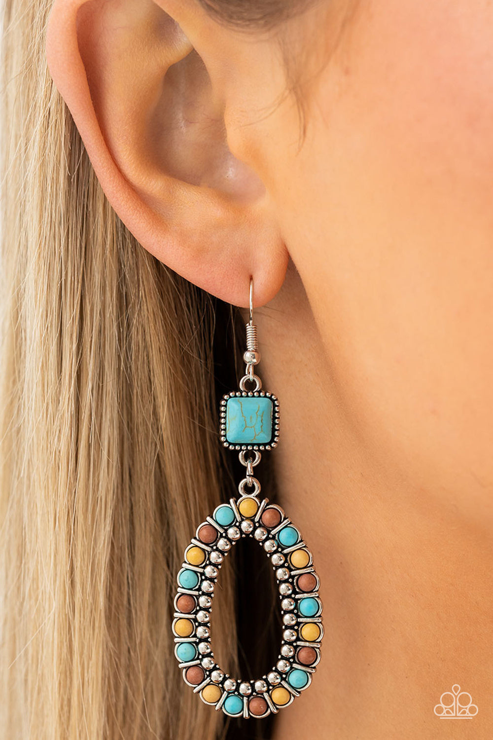 Paparazzi ♥ Napa Valley Luxe - Multi ♥  Earrings