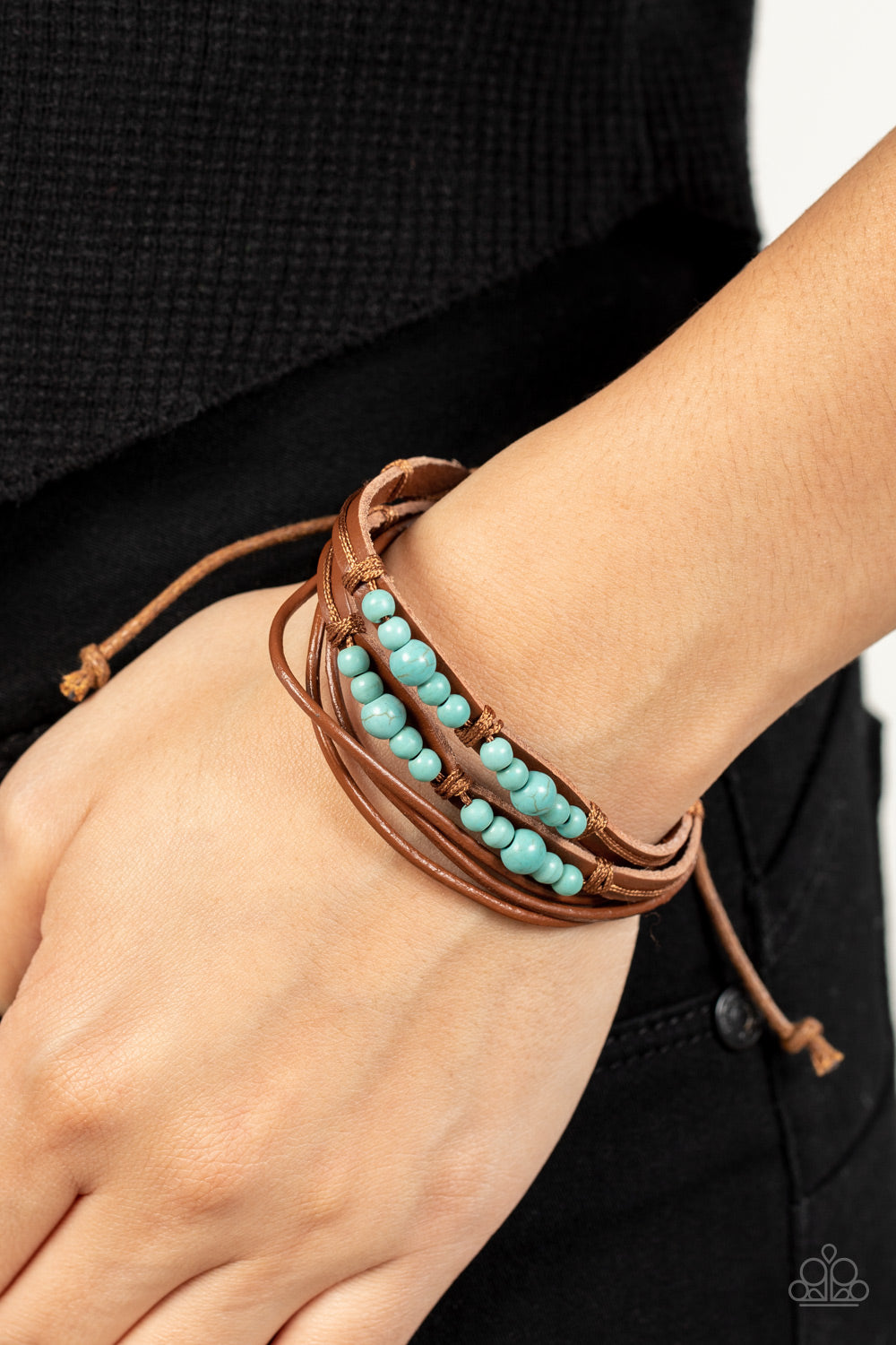 Paparazzi ♥ Quaintly Quarry - Blue ♥  Bracelet