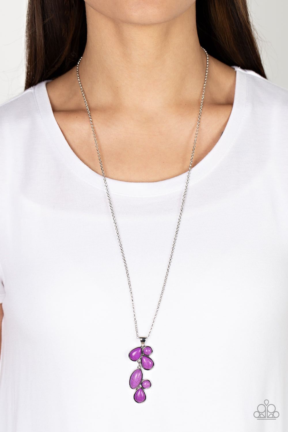 Paparazzi ♥ Wild Bunch Flair - Purple ♥  Necklace