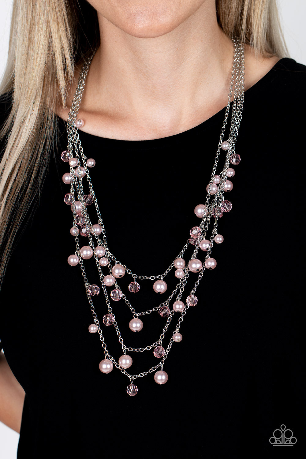 Paparazzi ♥ Vintage Virtuoso - Pink ♥  Necklace