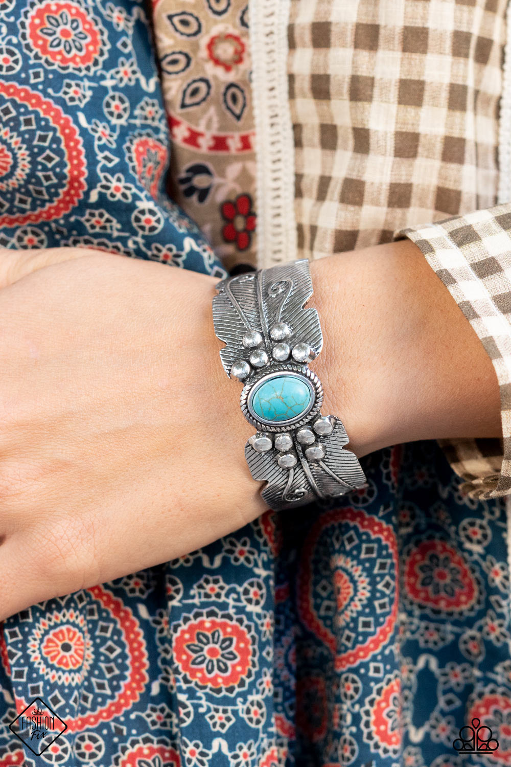 Paparazzi ♥ Desert Haven - Blue ♥  Bracelet