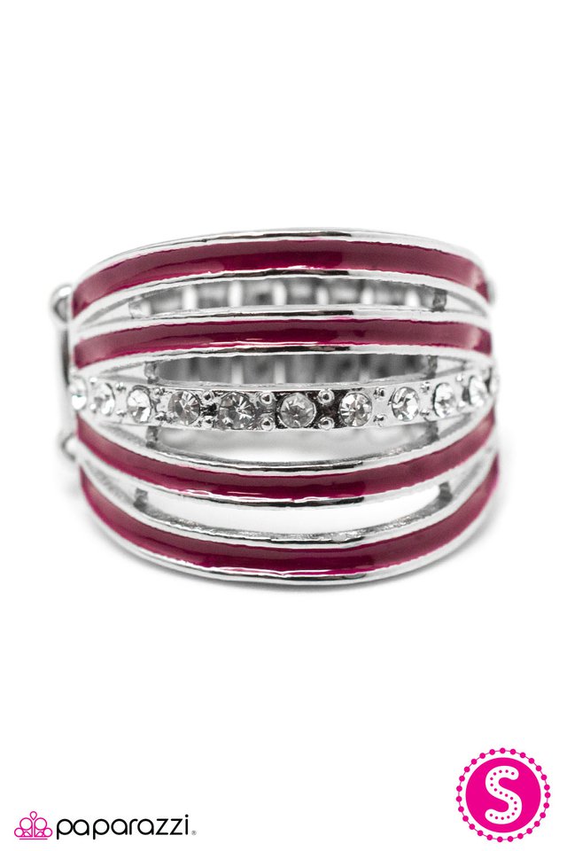 Paparazzi ♥ Spritzer - Pink ♥ Ring