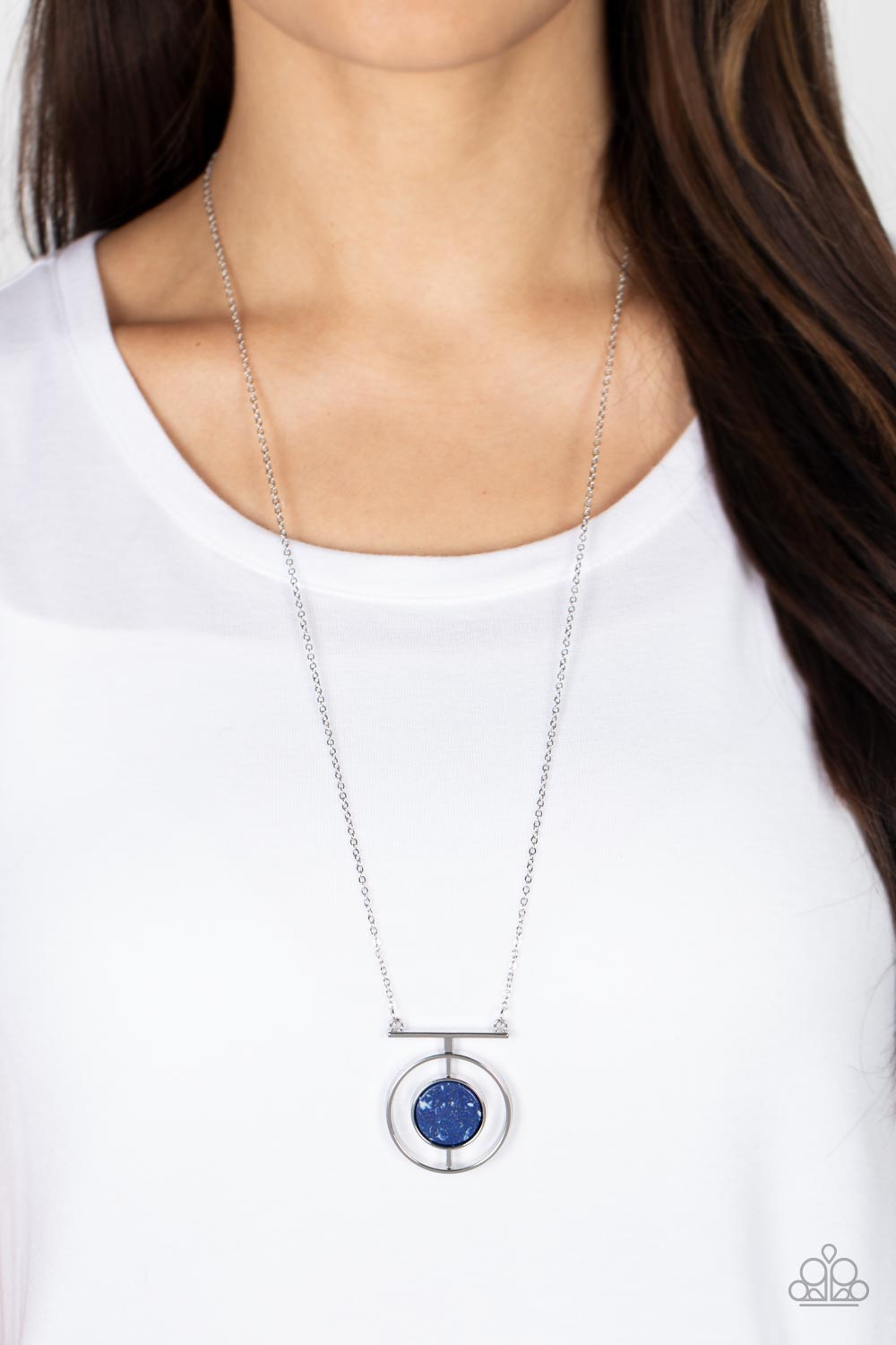 Paparazzi ♥ Boulevard Bazaar - Blue ♥  Necklace