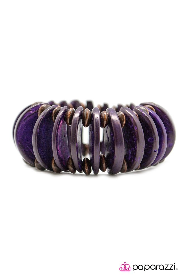 Paparazzi ♥ Days Of Summer - Purple ♥ Bracelet