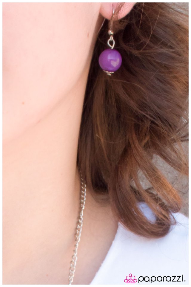 Paparazzi ♥ Ever So Sweet - Purple ♥ Necklace