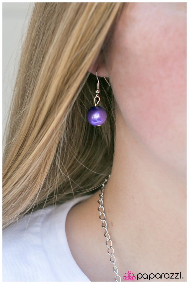 Paparazzi ♥ Catch You Later! - Purple ♥ Necklace