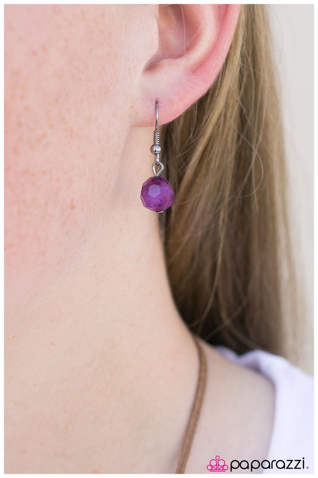 Paparazzi ♥ Glam Rock - Purple ♥ Necklace