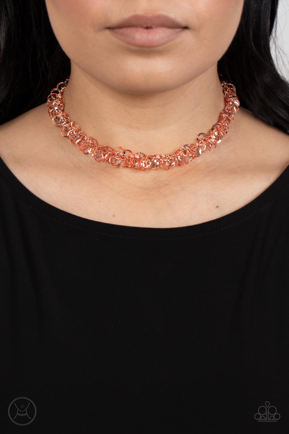 Paparazzi ♥ Cause a Commotion - Copper ♥  Necklace