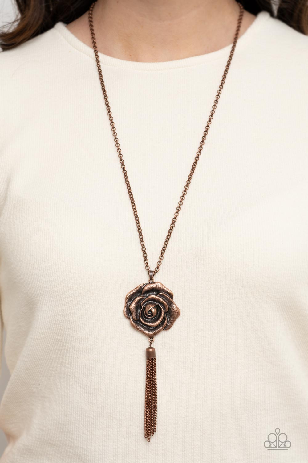 Paparazzi ♥ Rosy Redux - Copper ♥  Necklace