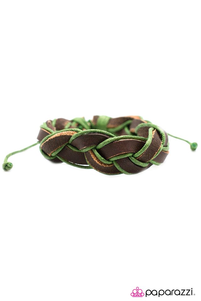 Paparazzi ♥ Knockabout - Green ♥ Bracelet