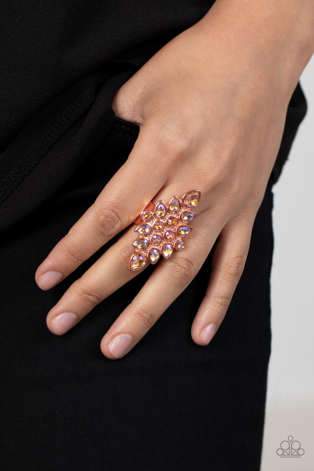 Paparazzi ♥ Combustible Iridescence - Copper ♥  Ring