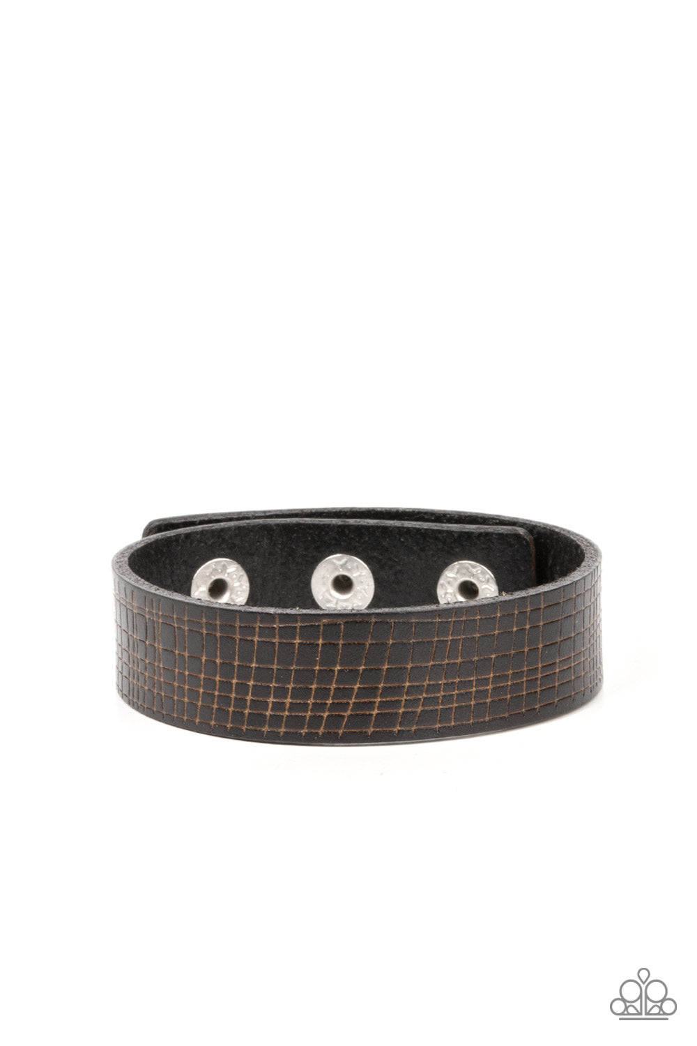 Paparazzi ♥ Rugged Reputation - Black ♥ Bracelet – LisaAbercrombie