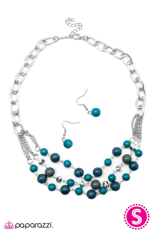 Paparazzi ♥ The Best Is Yet To Come - Blue ♥ Necklace