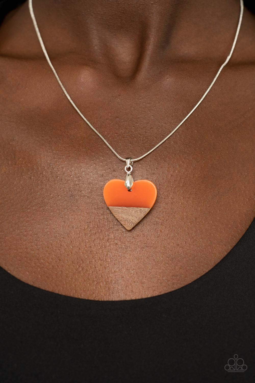 Paparazzi ♥ You Complete Me - Orange ♥  Necklace