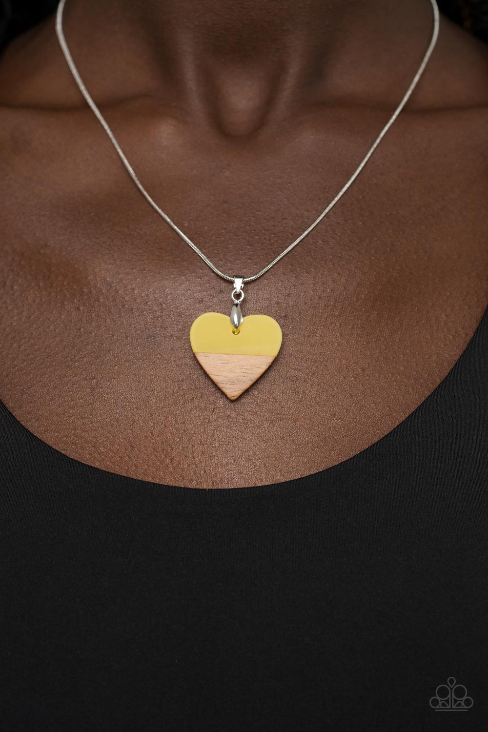 Paparazzi ♥ You Complete Me - Yellow ♥  Necklace