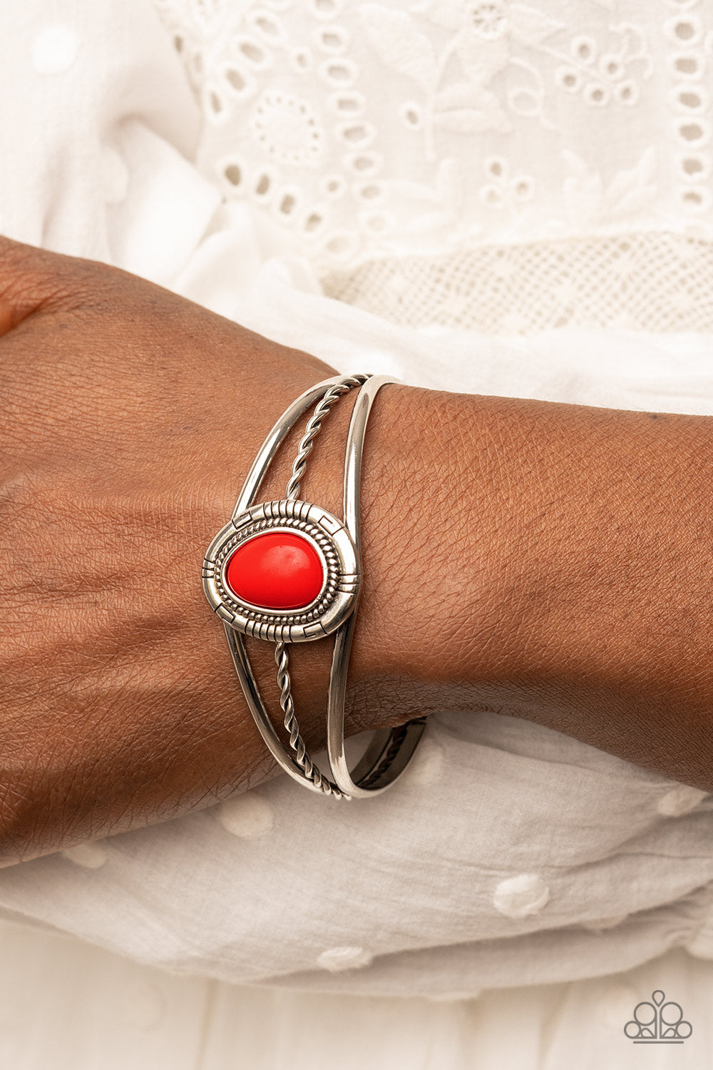 Paparazzi ♥ Ethereal Enthusiast - Red ♥  Bracelet