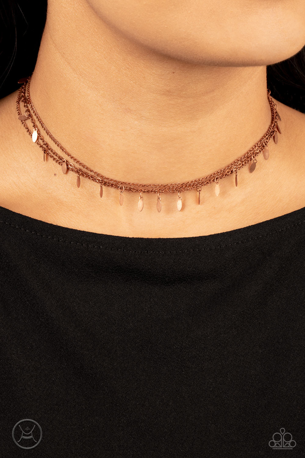 Paparazzi ♥ Monochromatic Magic - Copper ♥  Necklace