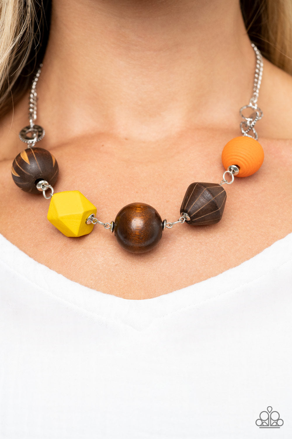 Paparazzi ♥ Eco Extravaganza - Multi ♥  Necklace
