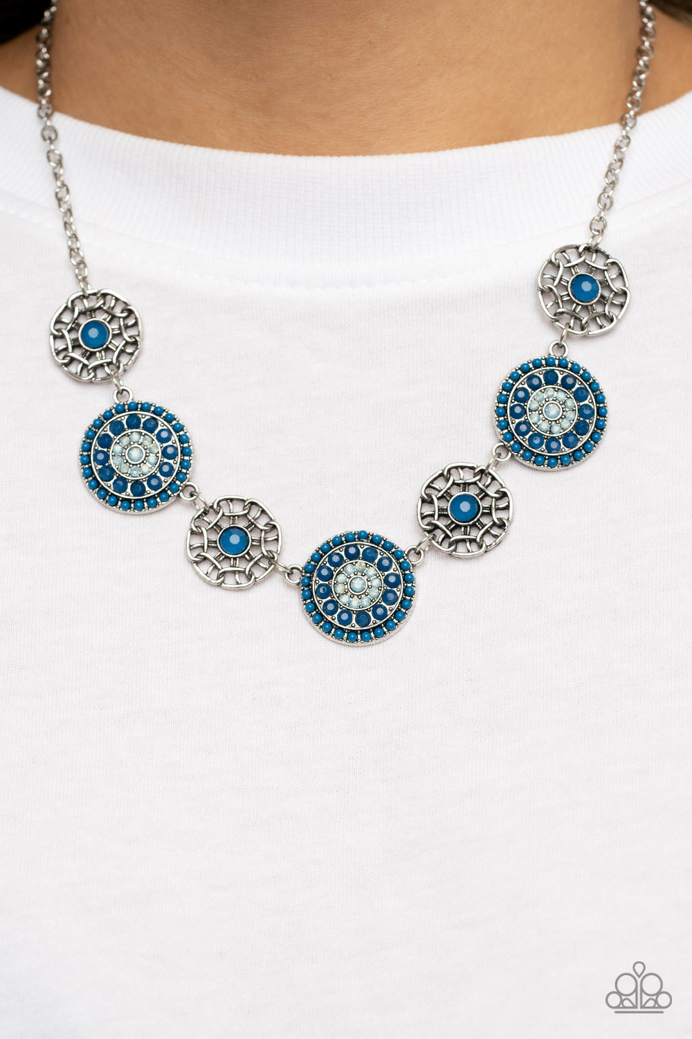 Paparazzi ♥ Farmers Market Fashionista - Blue ♥  Necklace