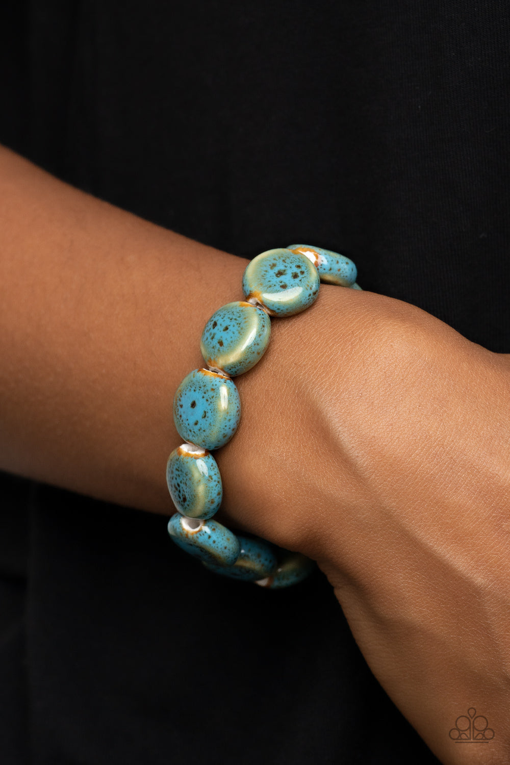 Paparazzi ♥ Earthy Entrada - Blue ♥  Bracelet