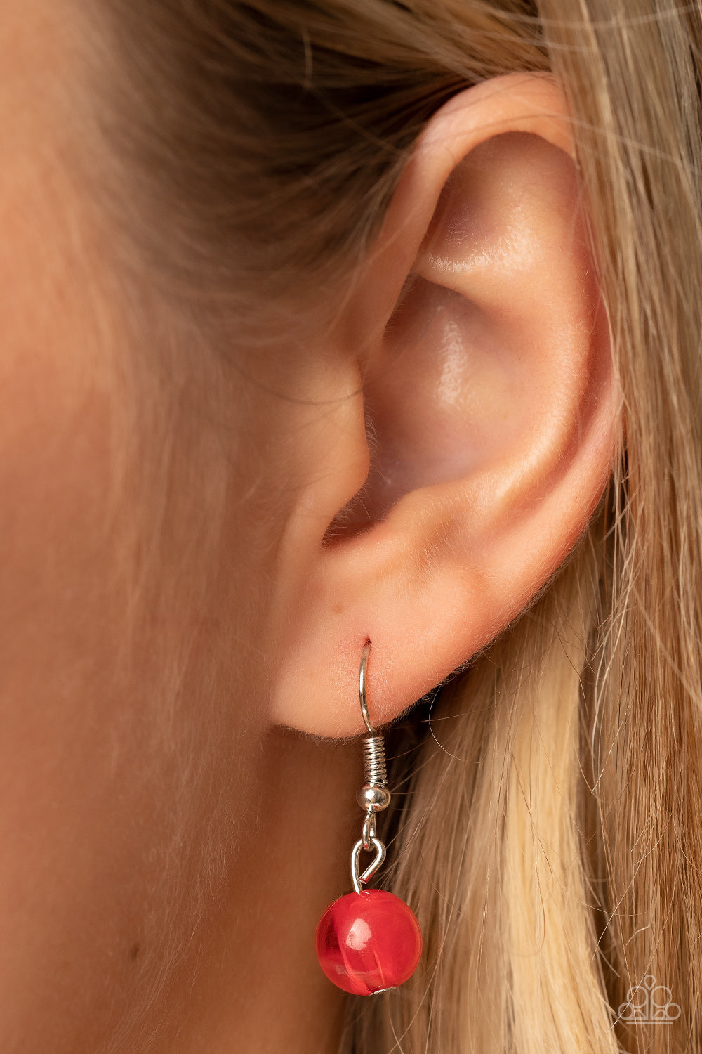 Paparazzi ♥ Horseshoe Bend - Red ♥  Necklace