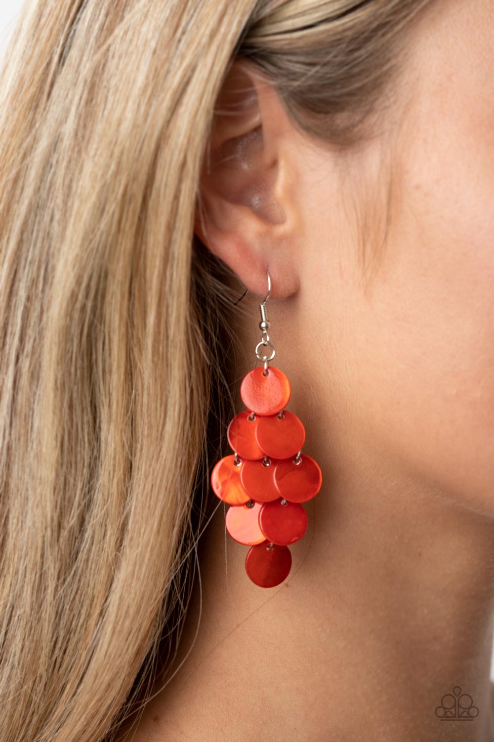 Paparazzi ♥ Tropical Tryst - Orange ♥  Earrings
