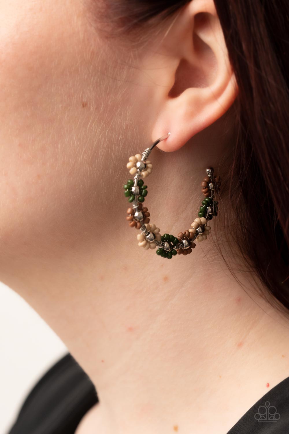Paparazzi ♥ Growth Spurt - Green ♥ Earrings – LisaAbercrombie