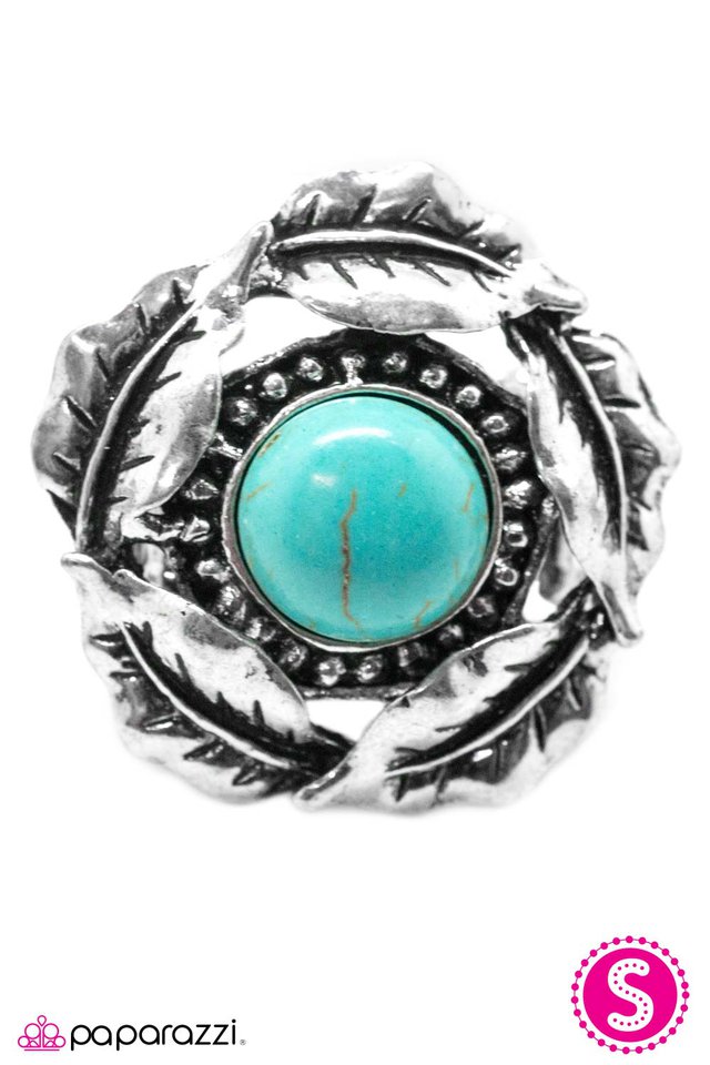 Paparazzi ♥ One With Nature - Blue ♥ Ring