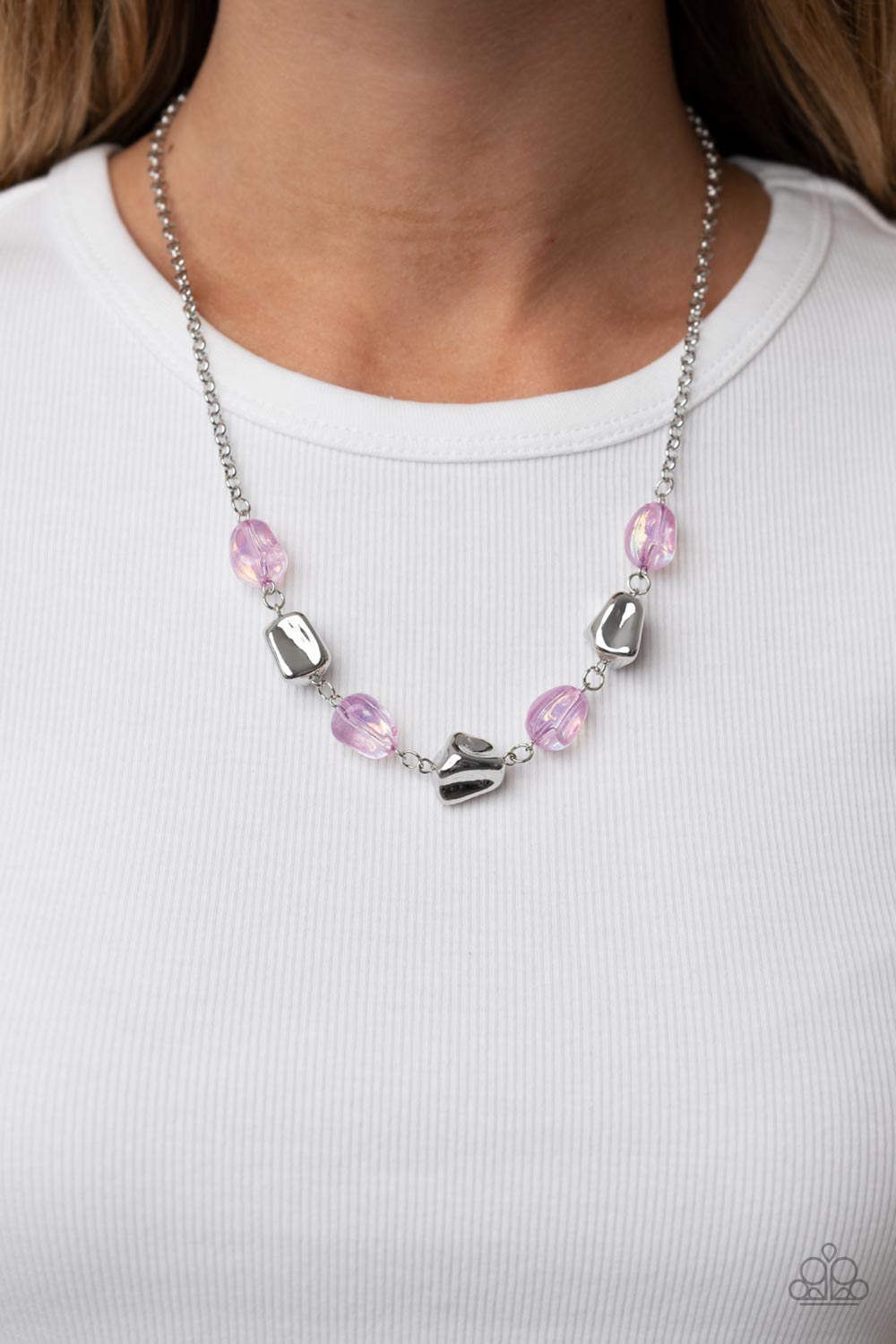Paparazzi ♥ Inspirational Iridescence - Purple ♥  Necklace