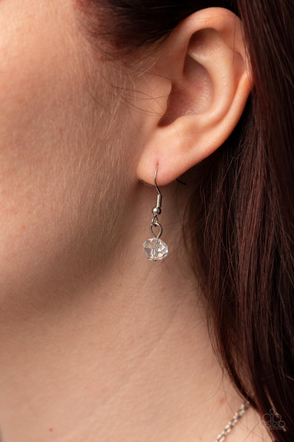 Paparazzi ♥ Doting Devotion - White ♥  Necklace