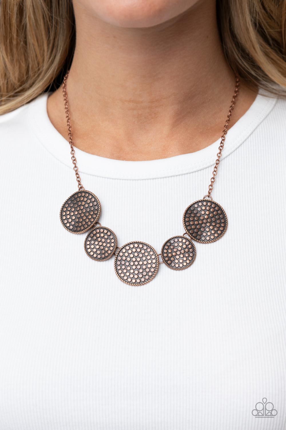 Paparazzi ♥ Self DISC-overy - Copper ♥  Necklace