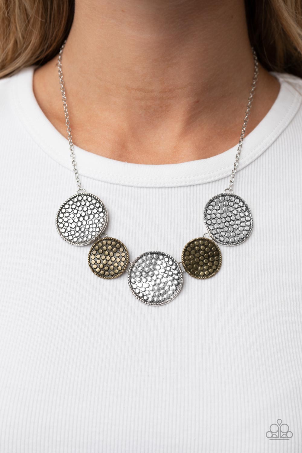 Paparazzi ♥ Self DISC-overy - Multi ♥  Necklace