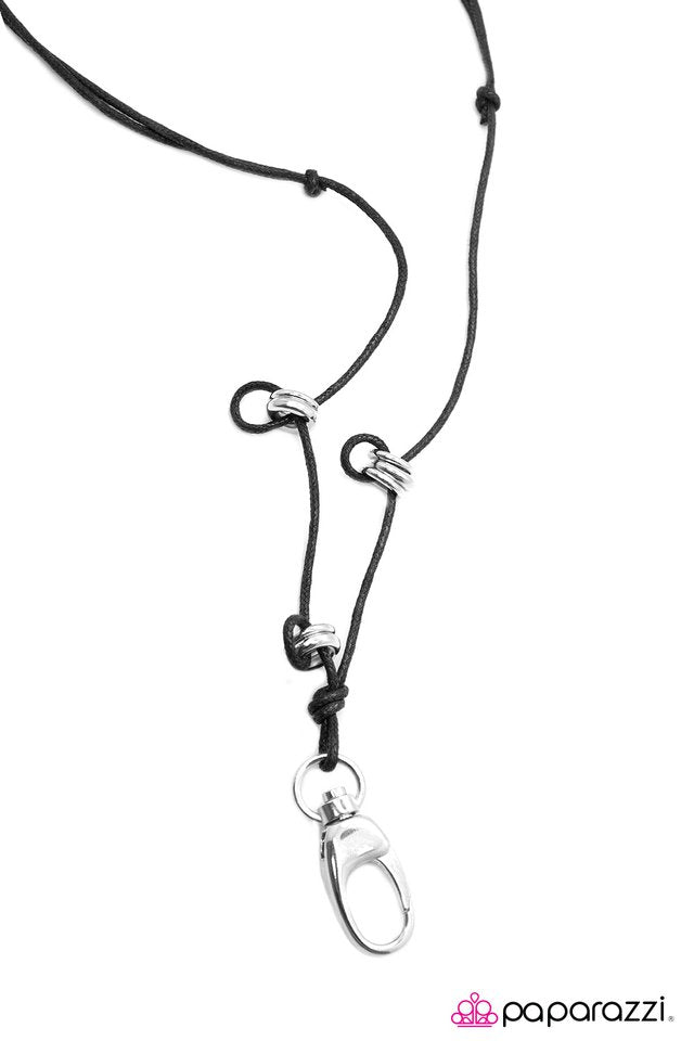 Paparazzi ♥ The Working Man - Black ♥ Lanyard